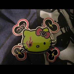 Hello Kitty Zombie Punk Belt Buckle